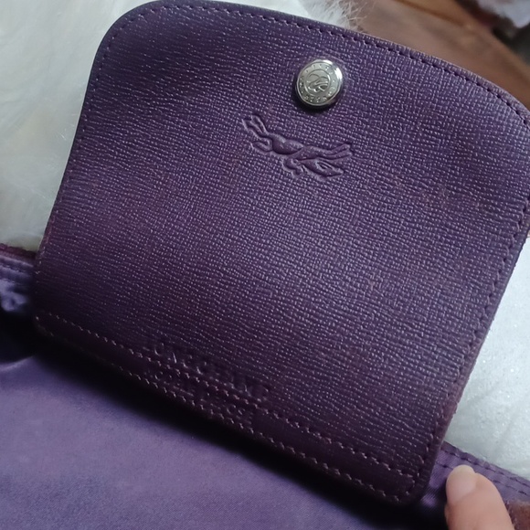 Longchamp Large Purple Tote Bag - Picture 15 of 16